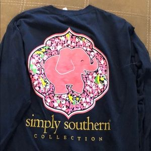 Simply southern long sleeve tee